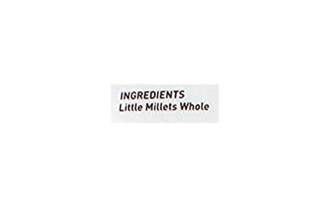 Pure & Sure Organic Little Millet    Pack  500 grams